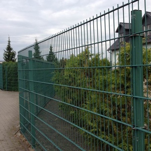 Valla de doble alambre para cinturón verde urbano, valla de doble alambre para protección paisajística de fábrica, valla exterior de doble alambre, valla de <span class=keywords><strong>escape</strong></span> - Product Image 5