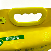 Sacs Mylar de 5 kg, pochettes verticales grand format, refermables avec fermeture éclair, qualité alimentaire, pour le stockage à long terme des céréales et du riz