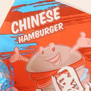 Bag Doughnut Snack L Shaped Double Open Bread Packaging <b>Paper</b> Bags Ideal Practical Suitable for Snacks <b>Grease</b>-Proof <b>Paper</b> Bag - Product Image 1