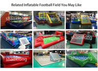 Giants Portable Gonflable Foosball Tir Cibles Jeux Gonflable Plage Savon Football Football Rugby Terrain Sport Jeu à Vendre