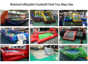 Giants Portable Gonflable Foosball Tir Cibles Jeux Gonflable Plage Savon Football Football Rugby Terrain Sport Jeu à Vendre - Product Image 5