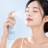 Private Label Organic Natural Deep Sea Water Jelly Spray Cooling Hydrating Refreshing HA PDRN Face Toner Mist