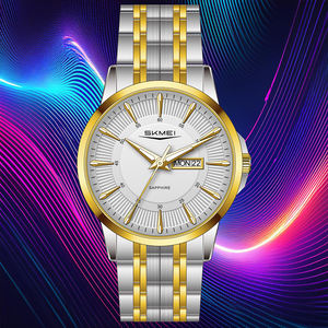 Reloj de pulsera con logotipo personalizado de acero inoxidable, movimiento japonés, calendario, reloj de pulsera de cuarzo con cristal de zafiro de alta calidad - Product Image 1