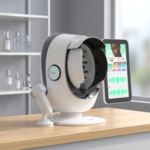 เครื่องวิเคราะห์ผิว AI แบบสามกล้อง พร้อมจอ LED สำหรับร้านเสริมสวยและใช้ในบ้าน - Product Image 1