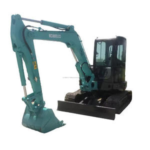 Excavadora de Cadenas Kobelco SK 55SR Usada en Perfectas Condiciones, 5.5 Toneladas, Excavadora Pequeña, Original de Japón - Product Image 1