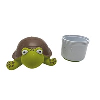 Distributeur de chlore de piscine en forme de tortue Offre Spéciale Chlorinat pour comprimés chimiques s'adapte aux onglets de 5"