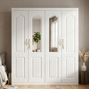 <span class=keywords><strong>Armario</strong></span> de Dormitorio de Fábrica China, <span class=keywords><strong>Armario</strong></span> Metálico Económico con Patrón en Relieve - Product Image 3