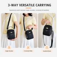 Sac en toile pour femmes, petit sac d'été, mini sac pour téléphone portable, sac à bandoulière léger, à la mode, polyvalent, sac à main