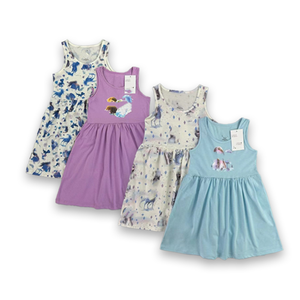 Vendita calda vestiti ragazze Anti-Pilling senza maniche abito da bambino in cotone di alta qualità estate bambine vestiti - Product Image 5