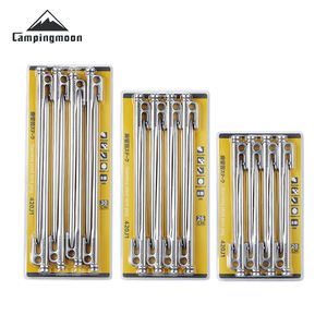 Camping en plein air titane acier inoxydable fer tente cheville acier inoxydable tente clou camping tente cheville - Product Image 1