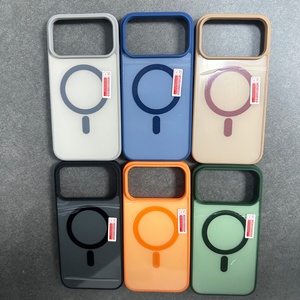 Coque de téléphone magnétique tendance pour <span class=keywords><strong>iPhone</strong></span> 17 18 Pro, compatible avec la charge sans fil, à prix réduit, pour <span class=keywords><strong>iPhone</strong></span> <span class=keywords><strong>13</strong></span> 14 15 16 17 18 Pro Max - Product Image 2