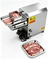 Machine à trancher commerciale pour viande fraîche de bœuf et de mouton, idéale pour les restaurants de fondue