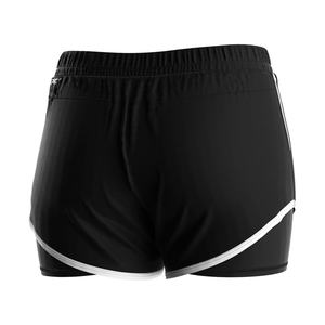 Shorts de sport 2-en-1 pour femmes, de qualité supérieure, pour le tennis, la course et le netball - Product Image 4