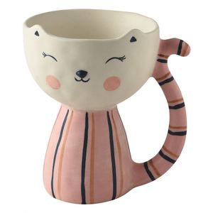 In ceramica Cartoon <span class=keywords><strong>Cat</strong></span> tazza da caffè con impugnatura a mano eco-friendly per microonde e lavastoviglie regalo aziendale per uso ufficio o bar - Product Image 4