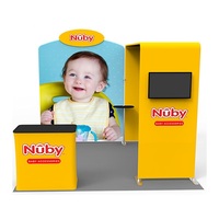 Derniers modèles 2026 – Stands portables personnalisés 10x10 pieds pour salons professionnels, publicité, impression par sublimation, stands en tissu extensible