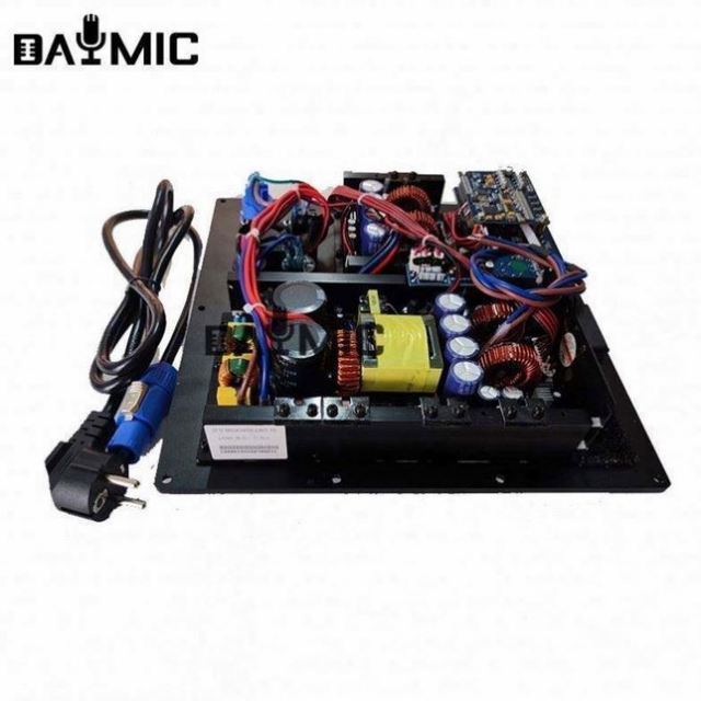 3 Channel 2*400w 1200w High Power Amplifier for Bass Class D Sound Equipment Amplifiers Module With DSP