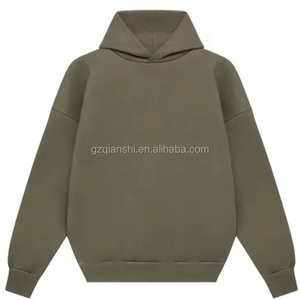 เสื้อฮู้ดดี้ผ้าฝ้ายหนาน้ำหนัก 500 กรัม พิมพ์ลายสกรีน ทรงหลวม สั้น แบบมีฮู้ด  รับผลิตเสื้อฮู้ดดี้แบบมีโลโก้ตามสั่ง - Product Image 3