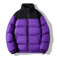 Vestes matelassées pour hommes, vestes en duvet personnalisées de haute qualité, vestes matelassées pour hommes, manteau d'hiver coupe-vent et imperméable, manteau résistant au froid