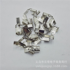 Yiwu Jewelry Findings 5mm Leather Cord <b>Clips</b> Tongue Buckles Silver Gold Plated Iron Clasps <b>Hooks</b> Bracelet Accessories - Product Image 3