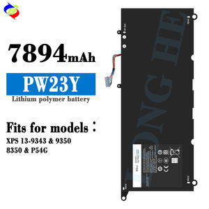 Batterie d'ordinateur portable <span class=keywords><strong>PW23Y</strong></span> 7.6V 60WH de haute qualité pour ordinateurs portables Dell XPS 13-9343/9350/8350/P54G - Product Image 2