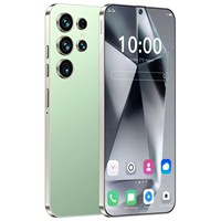 Versi Global Baru Pengisian Daya Cepat 5G LTE Kamera Belakang 108MP Layar HD Dukungan Multi-Bahasa Ponsel S25 Ultra