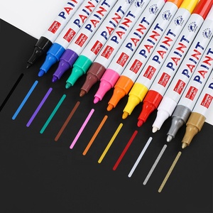 Set di Pennarelli GUANGNA per Pneumatici, Super Brillanti Neri, 2.8mm, per Album Fai-da-Te, Inchiostro Permanente per Artisti - Product Image 2