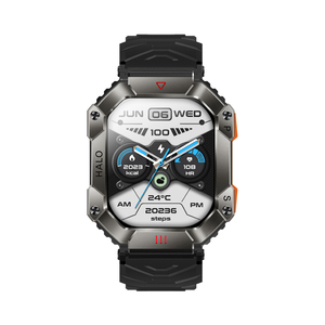 Reloj Deportivo KR80 para Hombre <span class=keywords><strong>2023</strong></span>, Pantalla HD de 2.0 Pulgadas, Llamadas por BT, Reloj Inteligente para Exteriores con Brújula y Altímetro - Product Image 6