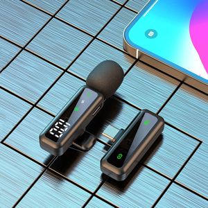 Micro không dây H67 loại cài áo, khử tiếng ồn, thu âm chất lượng cao dành cho điện thoại <span class=keywords><strong>IOS</strong></span> và <span class=keywords><strong>Android</strong></span>, livestream, TikTok - Product Image 5