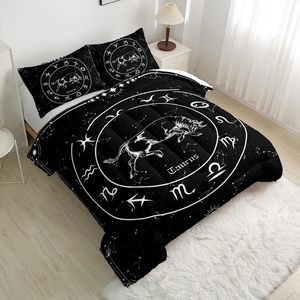 LEO <span class=keywords><strong>ZODIAC</strong></span> Quilt thiết lập cho tất cả các lứa tuổi Trọng lượng nhẹ Quilted <span class=keywords><strong>bedding</strong></span> với 1 Comforter & 2 vỏ gối - Product Image 3