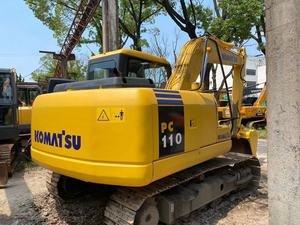 Excavadora Usada Komatsu PC110-7 Tipo Oruga de 11 Toneladas, Importada de Japón, Bomba, Motor, Engranaje y PLC Originales, en Venta - Product Image 2