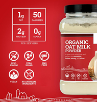Poudre de lait d'avoine 2LB, lait en poudre pour la pâtisserie, la cuisine et les boissons