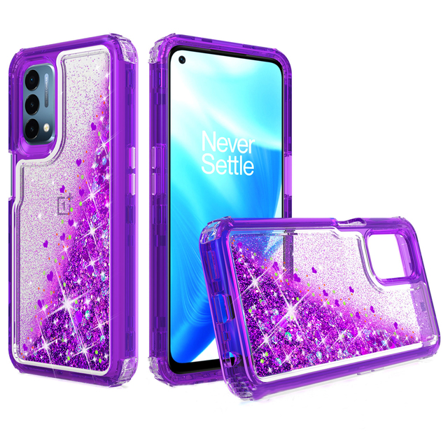 TPU Phone Case Back Cover Flowing Flash Quicksand Plating Frame Cover for Oneplus 6 5T Case for One Plus N100