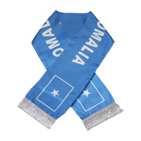 Nouveau produit : Écharpes personnalisées avec drapeau de la Somalie pour les fans et les clubs de supporters