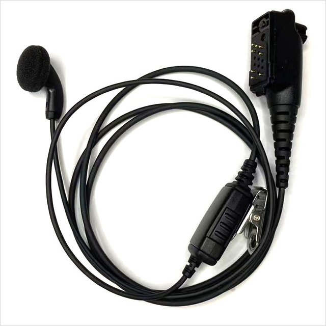 Headphones with Wired Control and Mic Push to Talk Headset Ear Buds Earphones for EADS AIRBUS CASSIDAN TH1N THR8