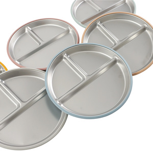 Vaisselle de table, produits pour bébés, assiettes pour enfants, ensemble d'alimentation pour bébé et repas en acier inoxydable pour repas d'enfants, nouvelle fourniture du fabricant - Product Image 3