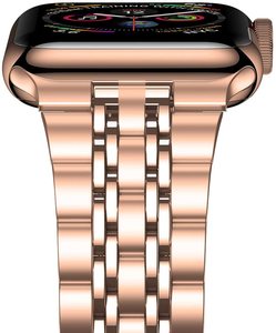 Bracelet fin Version améliorée en acier inoxydable pour <span class=keywords><strong>Apple</strong></span> <span class=keywords><strong>Watch</strong></span> <span class=keywords><strong>7</strong></span>, 45mm, 41mm, iwatch se 6 5, 44mm, 40mm, 42mm, 38mm - Product Image 4