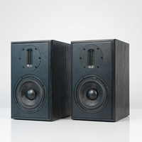 Samtronic Enceinte passive de bibliothèque 5,25 pouces, deux voies, 200W, en MDF, pour home cinéma, enceinte frontale HIFI, pour bureau