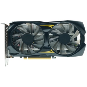 การ์ดจอสำหรับเล่นเกมระดับ HD รุ่นใหม่เอี่ยม GTX 1060หน่วยความจำ GDDR5 <span class=keywords><strong>6GB</strong></span> บัส192บิตช่องเสียบ PCI-E พัดลมคู่สำหรับคอมพิวเตอร์ตั้งโต๊ะขายส่งจากโรงงาน - Product Image 1