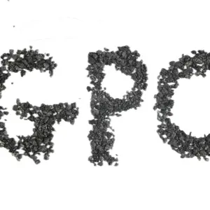 Coke di petrolio grafitizzato ad alta temperatura (GPC) 98.5% carbonio per blocchi di frenatura