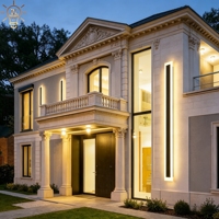 Lampes murales LED extérieures étanches : Éclairage extérieur IP65 pour la maison, le jardin moderne, la véranda et les escaliers, lampe décorative