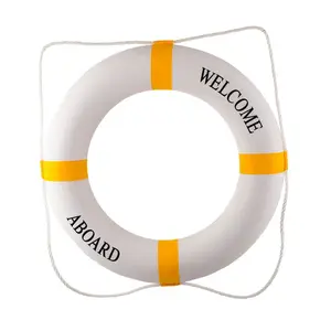 Large Buoyancy Water Rescue Life Ring Decorative Lifebuoy