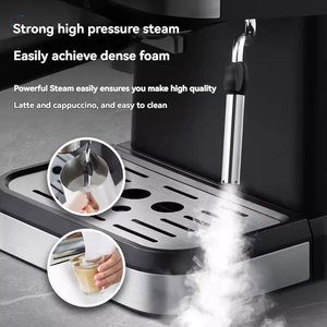 Cafetera, Concentradora y de Café Recién Molido, Cafetera Doméstica Semiautomática Todo en Uno, Tamaño Pequeño CM3020 High - Product Image 5