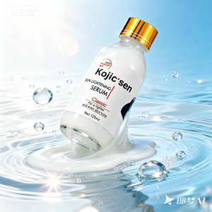 プライベートラベルスキンケアセラム 120ml スキンフリーミルクホワイトニングセラム 保湿ブライトニングリフティング 顔と体用 125ml - Product Image 1
