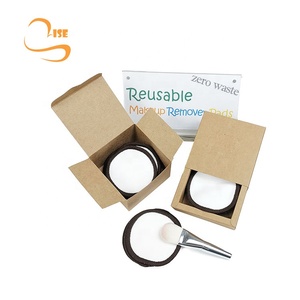 Disques démaquillants ronds en <span class=keywords><strong>coton</strong></span> de bambou, protections <span class=keywords><strong>lavables</strong></span>, réutilisables, pour les hommes - Product Image 5
