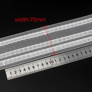 Good Quality Ripple Fold Tape Transparent S Fold Curtain Tape Nylon Transparent Wave Curtain Tape - Product Image 2