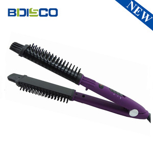 Bdisco 2 In 1 Ceramic Hair Straightener Comb With Adjustable Heat Settings For Dry Hair - Product Image 1