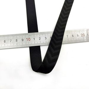 Custom Embossed Jacquard <b>Elastic</b> Band Comfortable Woven Nylon Classic Style Thickness Free Sample Available Webbing <b>Belt</b> Strap - Product Image 6