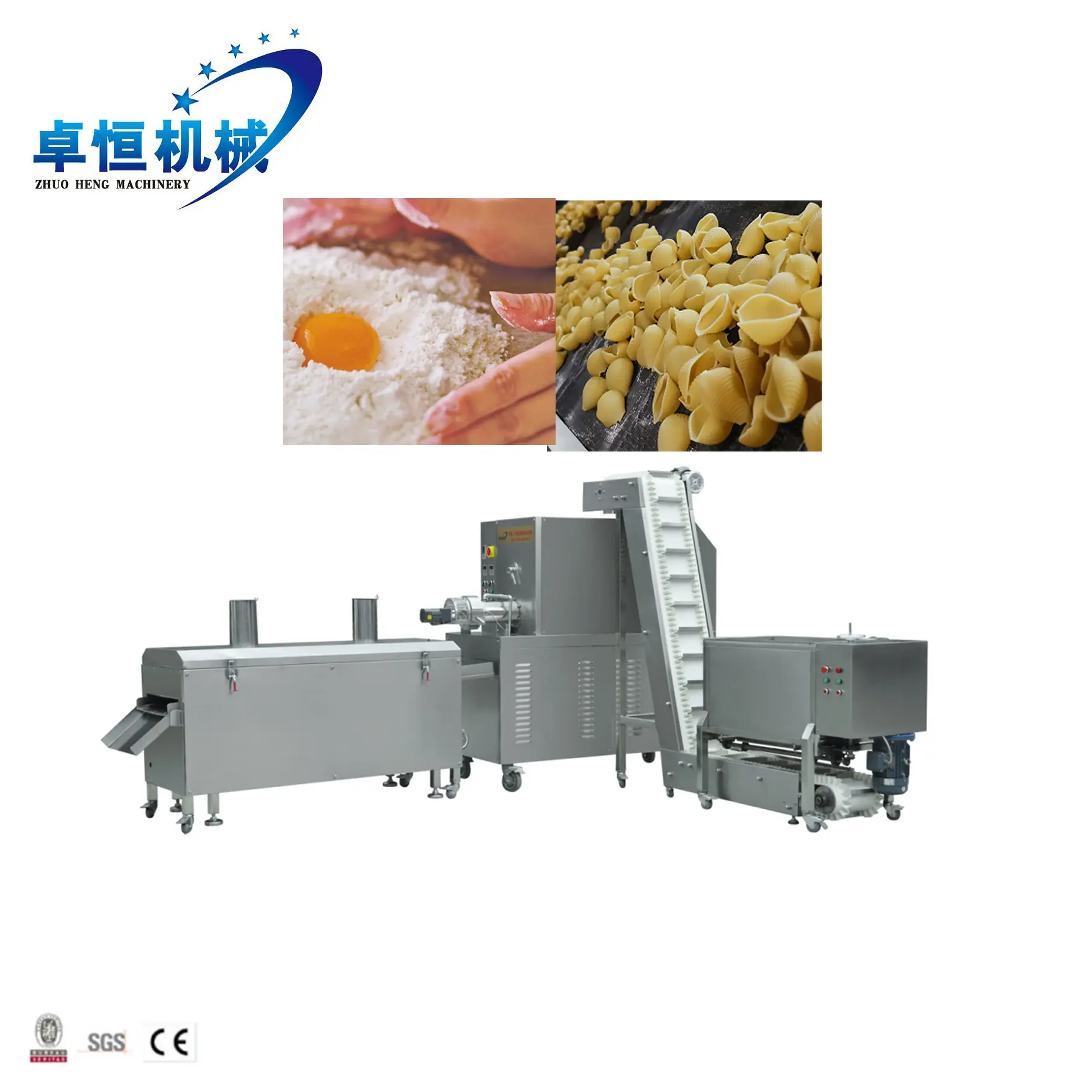 Hot Sale Automatic Machine De Fabrication D'extrudeuse De Pates Macaroni Pasta Extruder Making Machine