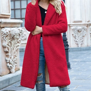 Best Selling Winter <strong>Plus</strong> <strong>Size</strong> Thick Women Turn Down Collar Overcoat <strong>Teddy</strong> Long Lambswool <strong>Coats</strong> for Ladies Girl - Product Image 6