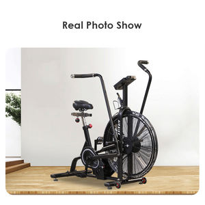 ZHOYA SPORT Cardio Commercial Exercice Fitness Équipement Ventilateur Résistance À L'air Vélo Exercice Vélo <span class=keywords><strong>Concept</strong></span> Air Vélo Gym - Product Image 5